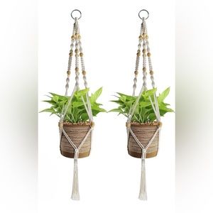 Macrame Plant Hangers set of 2
